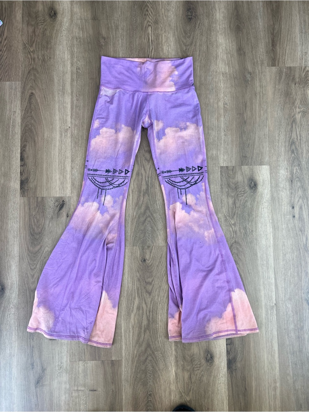 teeki SUPER RARE Purple Haze bell bottoms